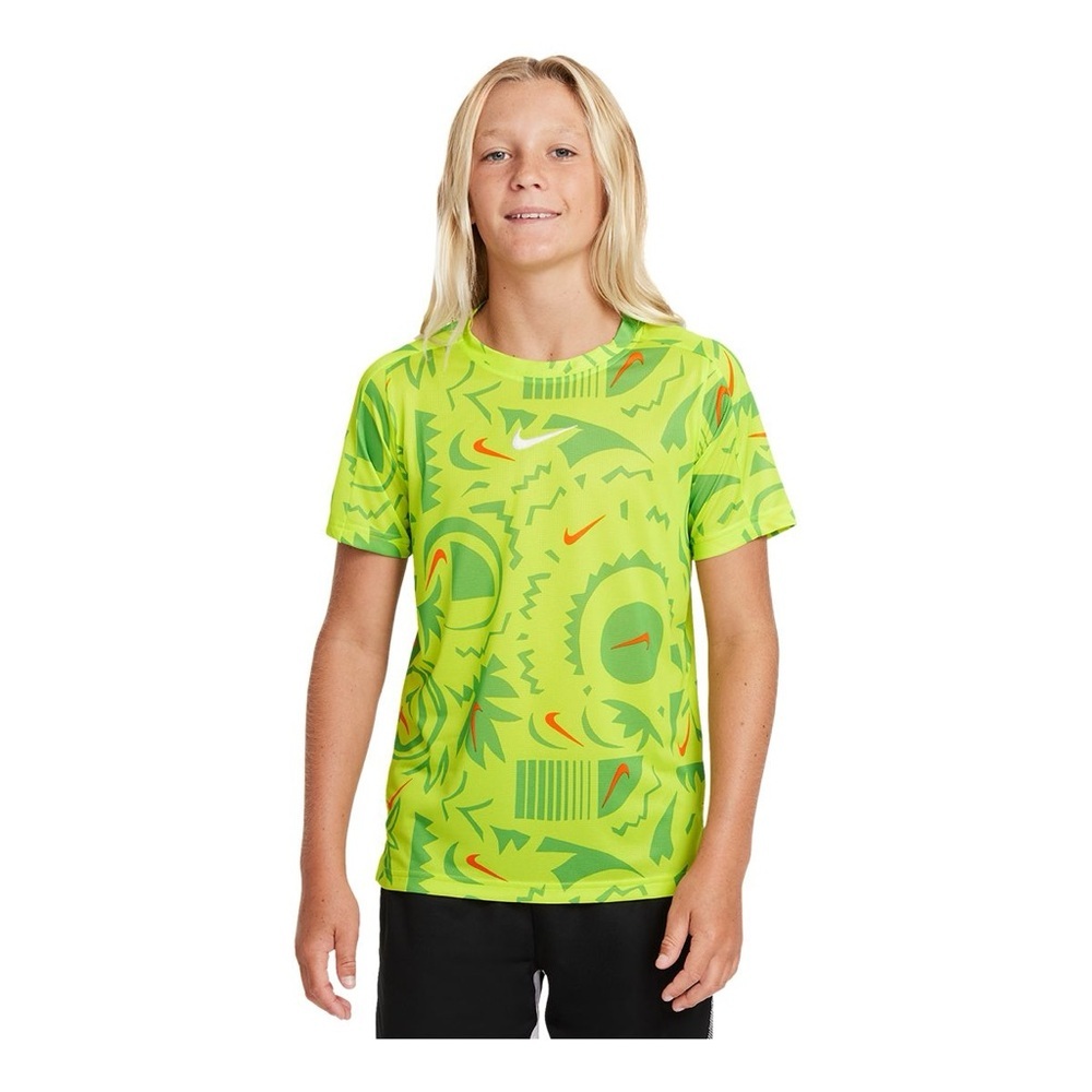 Nike Lime and Olive Graphic Tee - Picture 4 of 6